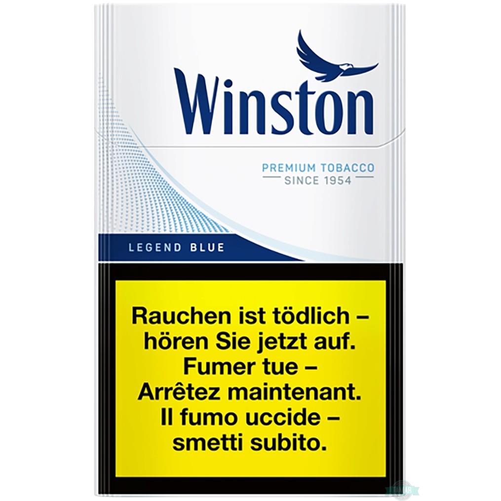 Zigaretten Winston blue Box - Product - E-Cigarette Shop - Tamar